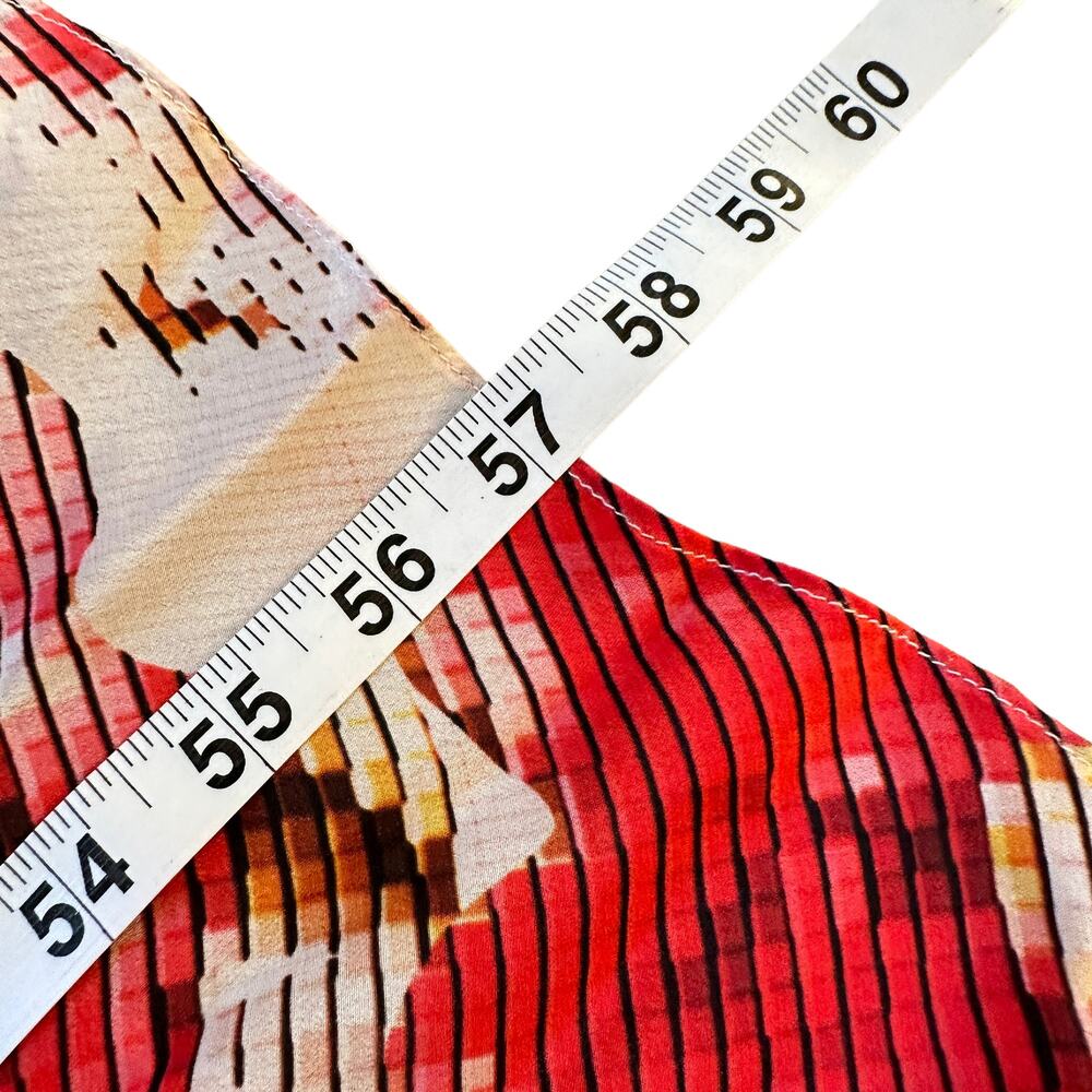 Rococo Sand Floral Maxi Dress Cream Red - Picture 11 of 11
